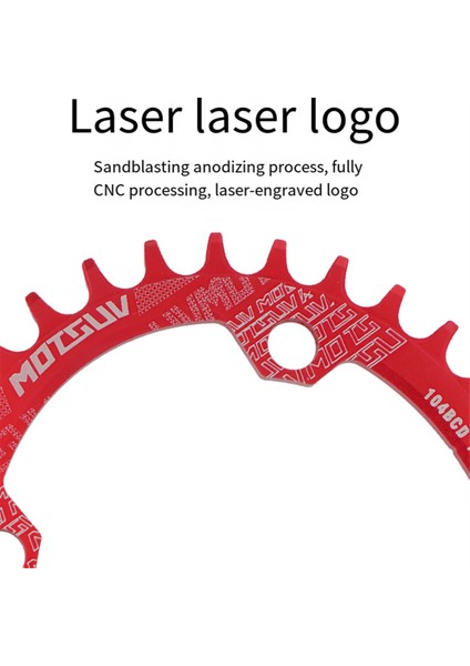 Motsuv 104BCD Mtb Bisiklet Zincir Dişlisi Hafif Bisiklet Parçaları Seti Altın (Yurt Dışından) modelleri