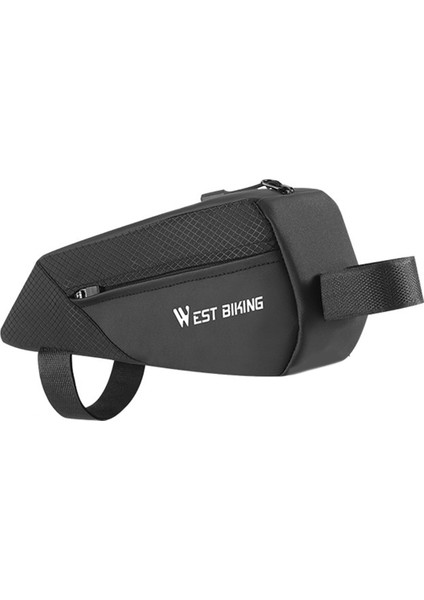 West Bıkıng Bisiklet Üst Boru Çantası 1l Taşınabilir Bisiklet Ön Çerçeve Çantası (Yurt Dışından)