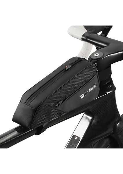 West Bıkıng Bisiklet Üst Boru Çantası 1l Taşınabilir Bisiklet Ön Çerçeve Çantası (Yurt Dışından) fiyatları