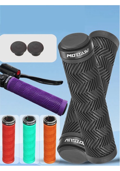 Motsuv Bisiklet Gidonu Tutacakları Kauçuk Yumuşak Tutacaklar Turuncu (Yurt Dışından) fiyatları