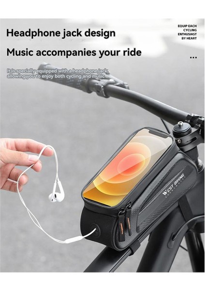 West Bıkıng Bisiklet Çantası Ön Telefon Bisiklet Çantası Mtb ve Yol Bisikletleri Için (Yurt Dışından) indirimleri
