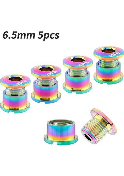 Muqzı 5 Adet Renkli Zincir Dişlisi Cıvata Seti 6,5 mm (Yurt Dışından) fiyatları