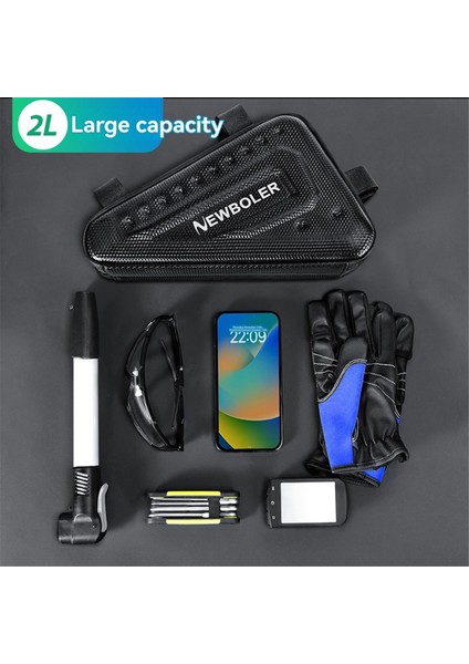 Newboler Su Geçirmez Bisiklet Üçgen Çantası 2l Dağ Bisikleti ve Yol Bisikleti (Yurt Dışından) indirimleri