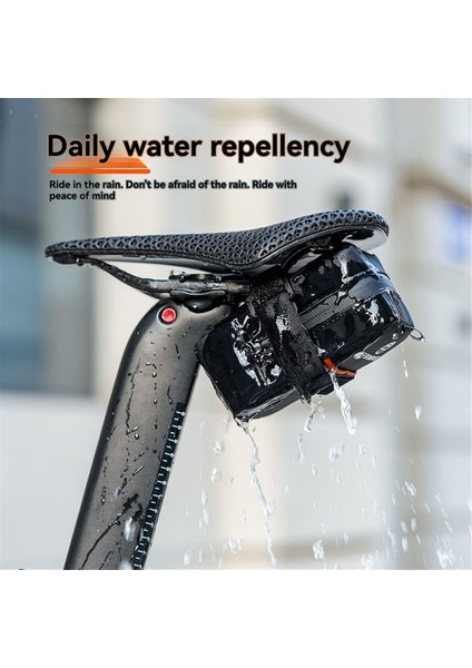 Offbondage Bisiklet Arka Çantası Ultra Hafif Su Geçirmez Sele Çantası Siyah (Yurt Dışından) modelleri