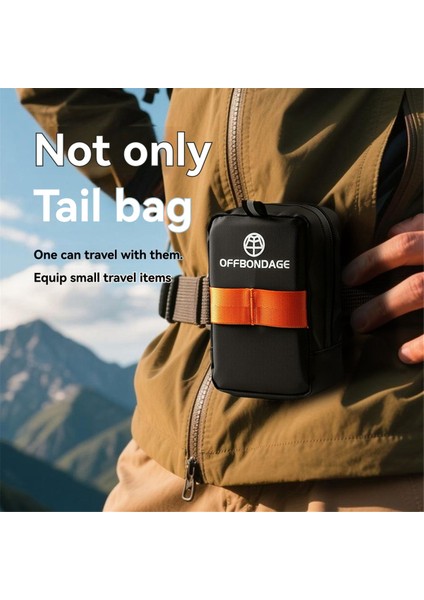 Offbondage Bisiklet Arka Çantası Ultra Hafif Su Geçirmez Sele Çantası Siyah (Yurt Dışından) indirimleri
