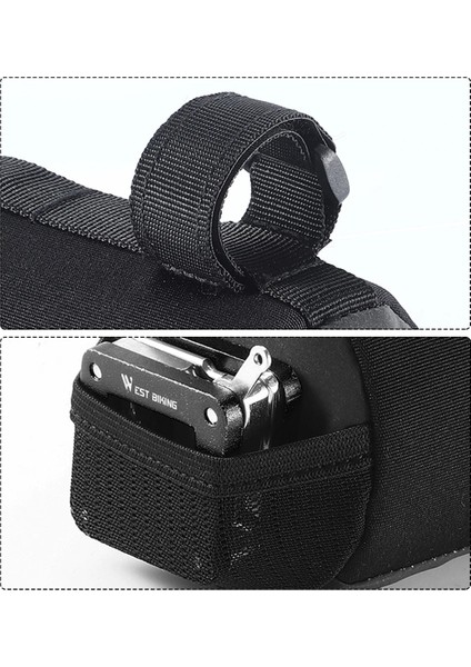 Westbıkıng Omuz Askılı Yansıtıcı Bisiklet Gidonu Çantası (Yurt Dışından) modelleri