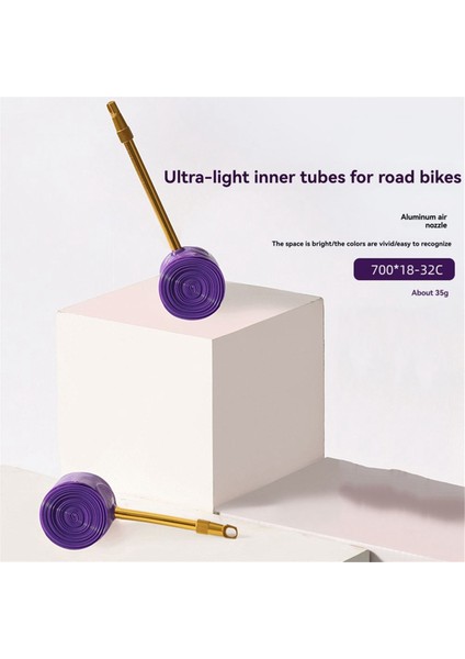 Offbondage 700C Yol Bisikleti Tpu Lastiği Ultra Hafif Bisiklet Iç Lastiği, B (Yurt Dışından) indirimleri