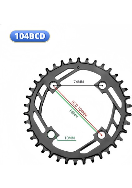Dağ Bisikletleri Için BCD104 Zincir Dişlisi 40T Dişli Plakası (Yurt Dışından) indirimleri