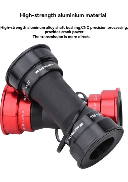 Meroca BB92 Mtb Press Fit Orta Göbek 41X86,5-92 mm Diş Siyah (Yurt Dışından) fırsatları