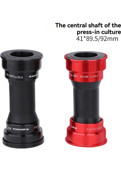 Meroca BB92 Mtb Press Fit Orta Göbek 41X86,5-92 mm Diş Siyah (Yurt Dışından) indirimleri