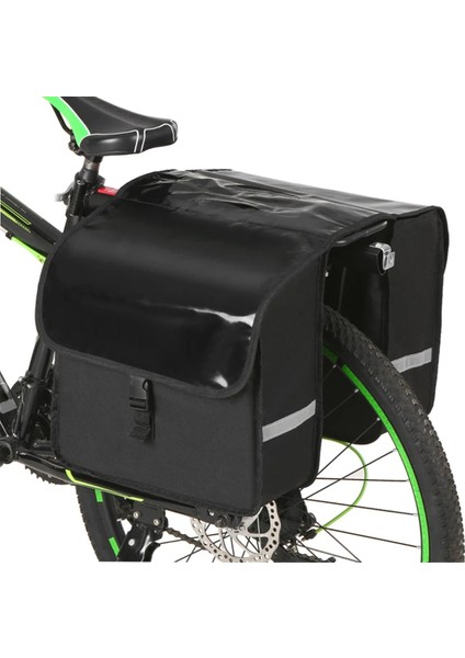 28 Litrelik Su Geçirmez Spor Çantası Bisiklet Arka Spor Çantası Çerçeve Bagajı (Yurt Dışından)