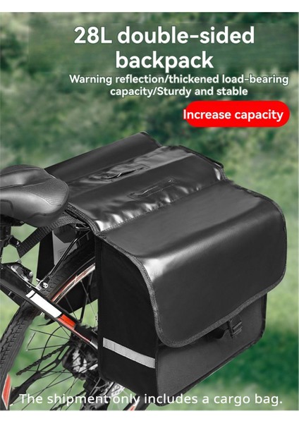 28 Litrelik Su Geçirmez Spor Çantası Bisiklet Arka Spor Çantası Çerçeve Bagajı (Yurt Dışından) fiyatları