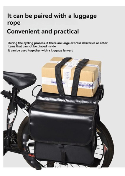 28 Litrelik Su Geçirmez Spor Çantası Bisiklet Arka Spor Çantası Çerçeve Bagajı (Yurt Dışından) fırsatları