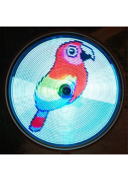 Renkli Süper Parlak Anime Bisiklet Jant Işıkları (Yurt Dışından) fiyatları