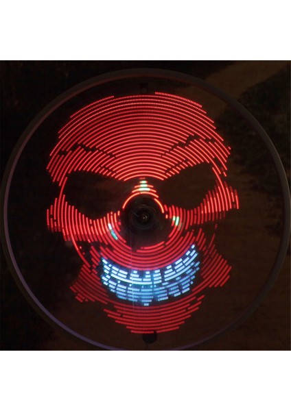 Renkli Süper Parlak Anime Bisiklet Jant Işıkları (Yurt Dışından) fırsatları