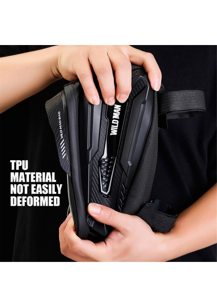 Wıld Man Su Geçirmez Bisiklet Ön Çantası Siyah+Kırmızı (Yurt Dışından) fırsatları