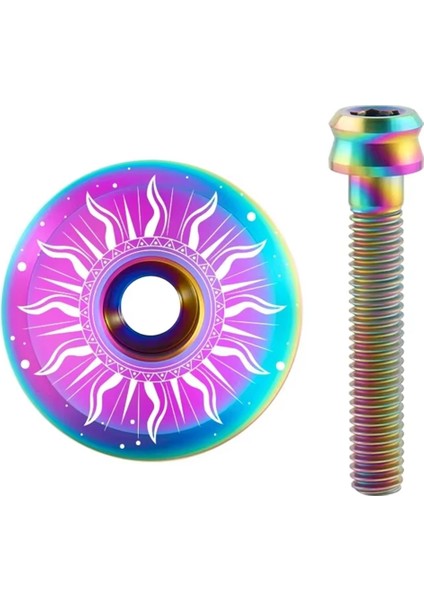 Titanyum Alaşımlı 1-1/8 Gövde Üst Kapağı, Titanyum Kulaklık Üst Kapağı B (Yurt Dışından)