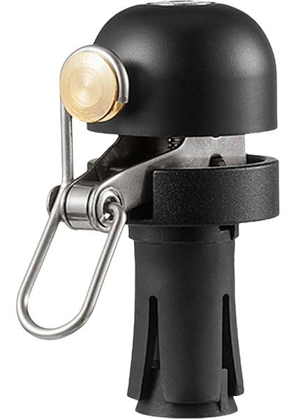 Yol Bisikleti Mini Bell Su Geçirmez Yüksek Desibel Bisiklet Kornası Siyah (Yurt Dışından)