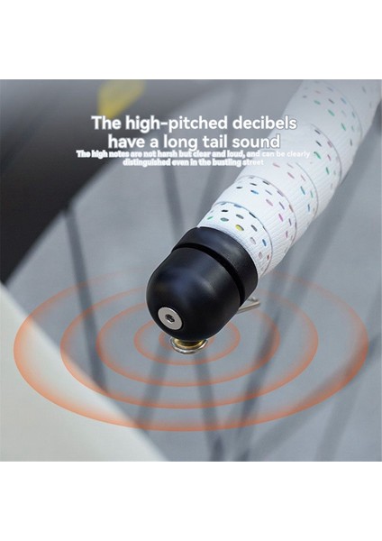 Yol Bisikleti Mini Bell Su Geçirmez Yüksek Desibel Bisiklet Kornası Siyah (Yurt Dışından) fiyatları