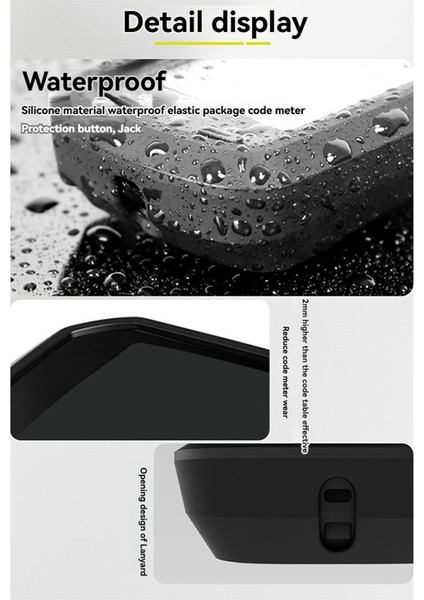 Geoid CC300 CC400 C206 C206PRO Için Bisiklet Bilgisayar Koruma Kılıfı Silikon Renkli Koruyucu Kılıf Koruyucu (Yurt Dışından) modelleri