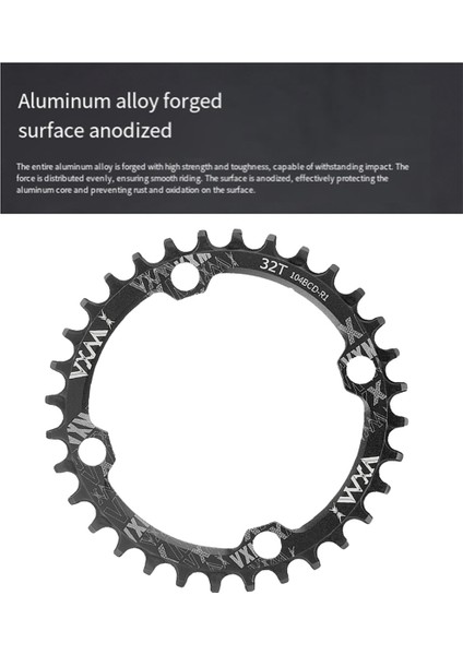 Vxm 104BCD 32T Mtb Bisiklet Taç Halkası Parçaları Eşleşen Cıvata Parçası (Yurt Dışından) fırsatları