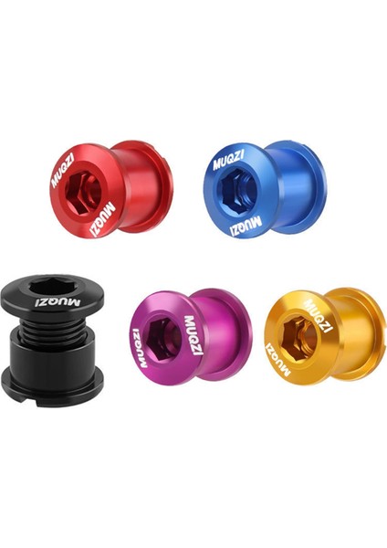 Muqzı 5 Adet Zincir Dişlisi Cıvata Seti 6,5 mm Tek Zincir Dişlisi Vidaları Mor (Yurt Dışından) fiyatları