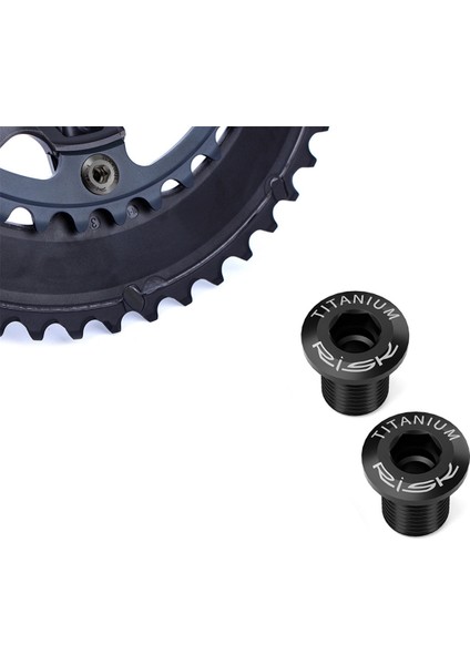 Rısk 4 Adet Yol Bisikleti Disk Vidaları Titanyum Alaşımlı Zincir Dişlisi Cıvataları (Yurt Dışından) modelleri