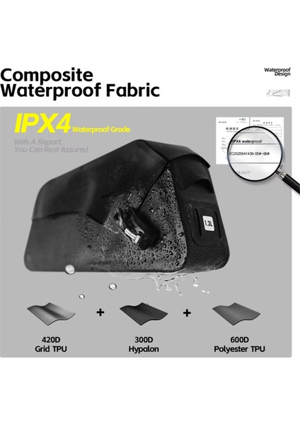 Mtb Yol Çakıl Bisiklet Aksesuarları Için Ipx4 Bisiklet Üst Boru Çantası (Yurt Dışından) modelleri