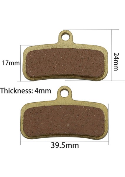 Shimano Saint BR-M810 M820 Zee Için 1 Çift Bisiklet Disk Fren Balatası (Yurt Dışından) fırsatları