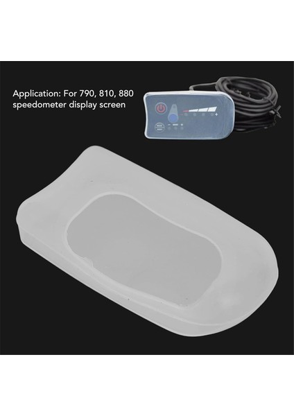 Silikon Elektrikli Bisiklet Monitörü Koruyucu Kılıf Toz Geçirmez Elektrikli Hızölçer Ekran Kılıfı 790 810 Hızölçer Için (Yurt Dışından) fırsatları