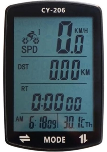 Bisiklet Hız Göstergesi Kablosuz Su Geçirmez Bisiklet Bilgisayarı (Yurt Dışından) fırsatları