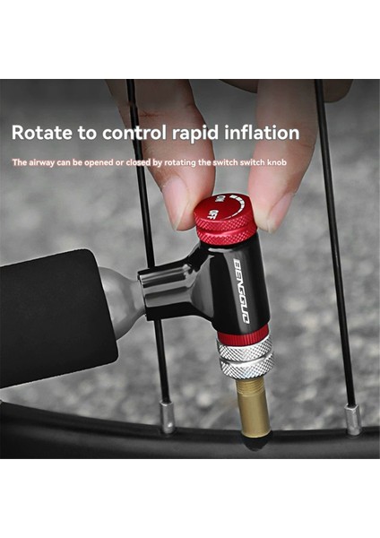Bengguo Co2 Bisiklet Lastiği Şişirme Cihazı Co2 Bisiklet Pompası (Yurt Dışından) indirimleri