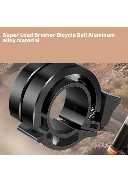 Alüminyum Çift Bisiklet Zili - Yüksek Net Ses Yeşil (Yurt Dışından) indirimleri