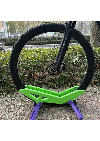 Bisiklet Standı Evrensel Zemin Bisiklet Standları Wheelie Mavi+Turuncu (Yurt Dışından)