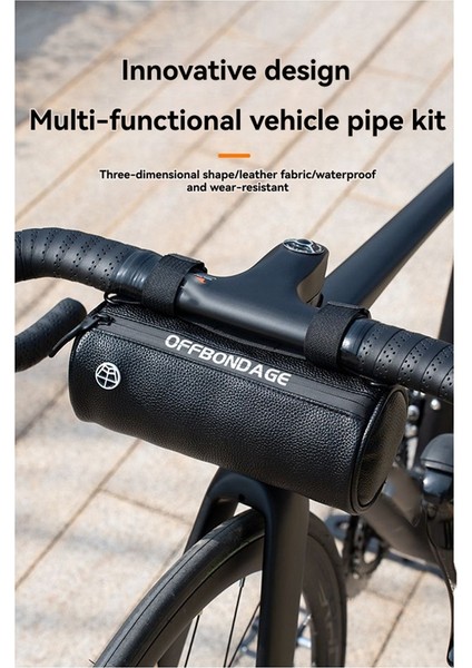 Offbondage Çok Fonksiyonlu Bisiklet Çantası Büyük Kapasiteli Ön Baş Çantası (Yurt Dışından) indirimleri
