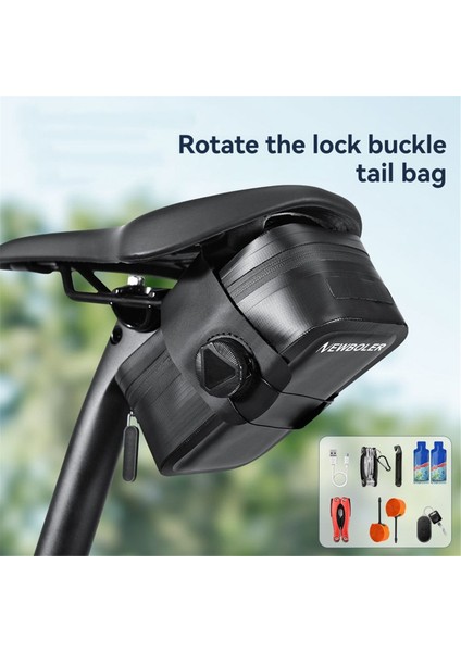 Newboler Su Geçirmez Bisiklet Sele Çantası Bisiklet Arka Çantası (Yurt Dışından) fiyatları