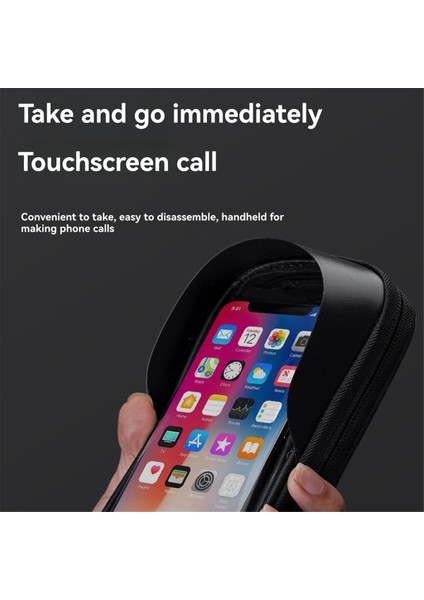 Xunting Dokunmatik Ekranlı Telefon Tutuculu Bisiklet Çantası Üst Boru Çerçeve Kılıfı (Yurt Dışından) fırsatları