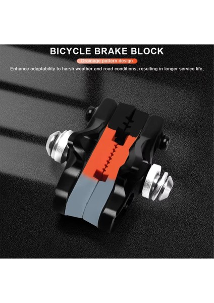 Rıderace Yol Bisikleti Fren Balataları, Fren Balataları, Düşük Gürültü, Aşınmaya Dayanıklı (Yurt Dışından) modelleri