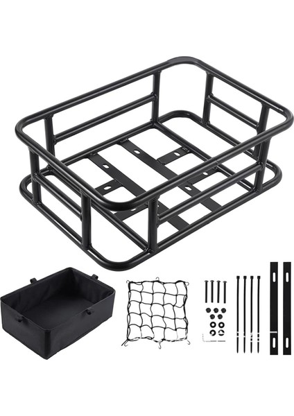 Açık Hava Seyahatleri Için Arka Bisiklet Sepeti Bisiklet Kargo Rafı (Yurt Dışından)