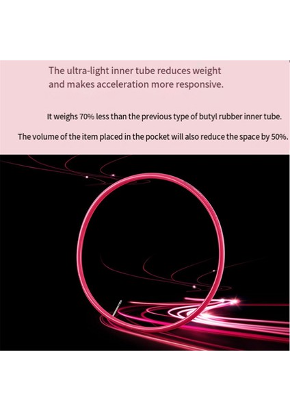 Ultra Hafif Yol Bisikleti Iç Lastiği Tpu Lastik 65 mm Uzunluk Presta Valf (Yurt Dışından) fırsatları