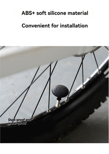 Dağ Bisikleti Için Airtag Izleme Sistemi Için Evrensel Vana Kapağı (Yurt Dışından) modelleri