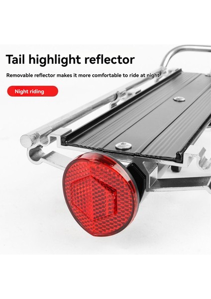 Bisiklet Taşıyıcı Raf Bisiklet Direği Arka Raf Dağ Yol Bisikleti Arka Montajı Kuyruk Alüminyum Alaşımlı Çanta Desteği Siyah (Yurt Dışından) fırsatları