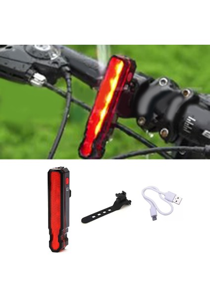 Bisiklet Arka Işık Çizgisi Uyarı Lambası Su Geçirmez Sele Borusu LED Işığı (Yurt Dışından) fiyatları
