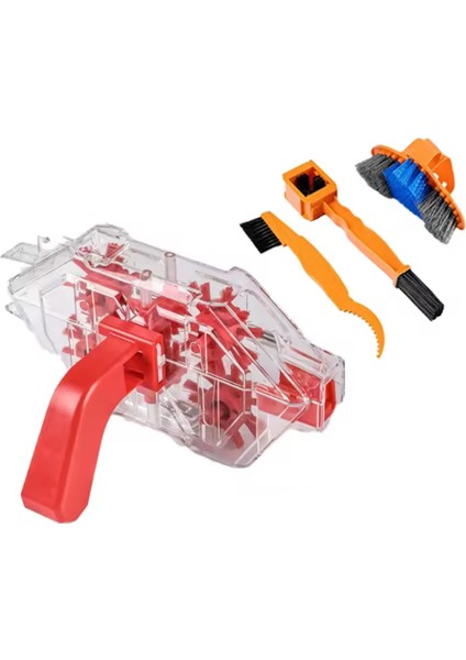 Zincir Temizleyici Bisiklet Aletleri Bisiklet Temizleme 3D Zincir Fırçası Yıkama Aleti (Yurt Dışından)