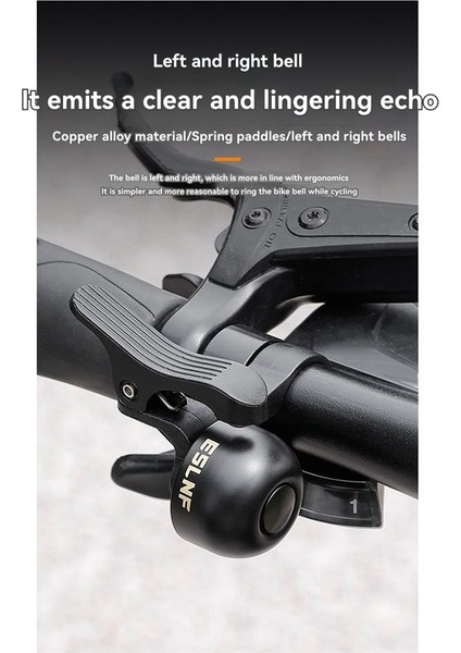 Eslnf Yol Bisikleti Için Yüksek Sesli Zillere Sahip Zil Zil Sağ (Yurt Dışından) indirimleri