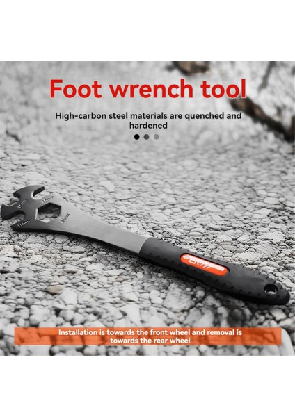 Boy Bisiklet Pedal Anahtarı Ekstra Uzun Saplı Yol Dağ Bisikleti Pedalları Takma Sökme Değiştirme Onarım Aleti Anahtar (Yurt Dışından) fiyatları