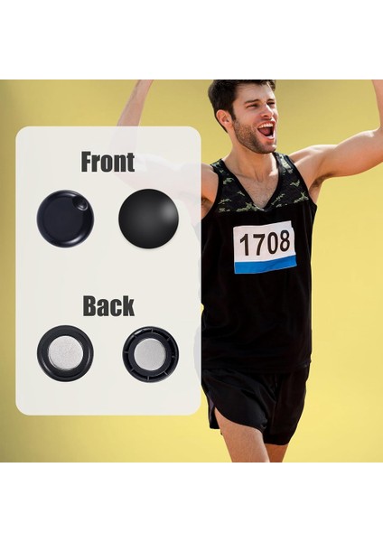 10 Çift Manyetik Yarış Numarası Klipsi, Marathon Essentials Yarış Numarası (Yurt Dışından) fırsatları
