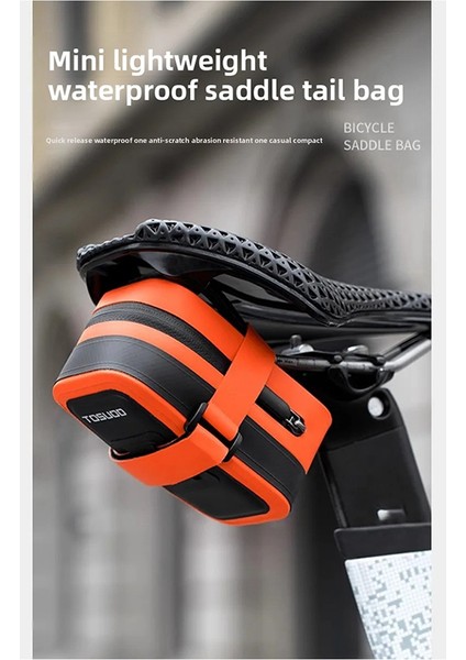 Tosuod Bisiklet Arka Kuyruk Çantası Dağ Yolu Bisikleti Sele Borusu Çantası (Yurt Dışından) fırsatları