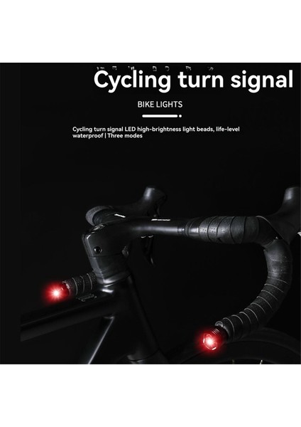 2 Adet Bisiklet Dönüş Sinyal Lambası Bisiklet Gidonu Güvenlik Lambası (Yurt Dışından) fiyatları