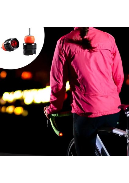 2 Adet Bisiklet Dönüş Sinyal Lambası Bisiklet Gidonu Güvenlik Lambası (Yurt Dışından) fırsatları